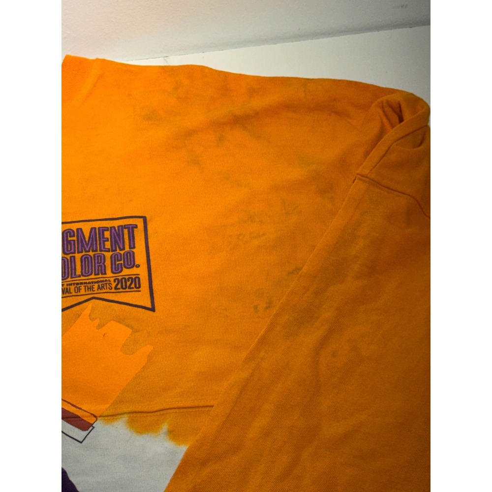 Disney Spirit Jersey Epcot Festival of the Arts 2020 Figment Tie Dye Large - Picture 10 of 13